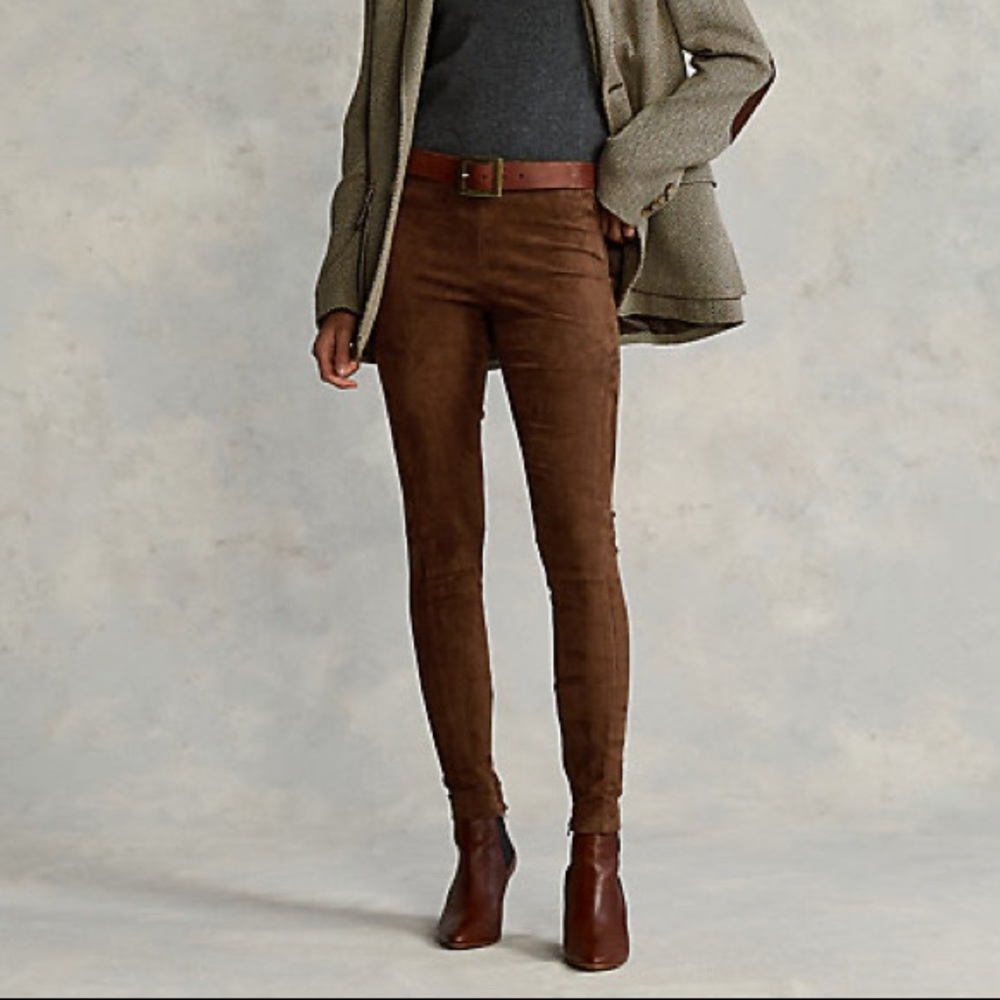 NWOT SUEDE RL COLLECTION PANT